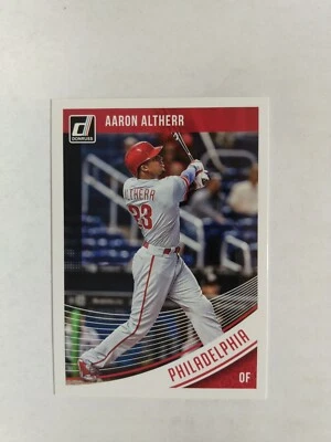 2018 Donruss 124 Aaron Altherr Phillies - Image 1 of 2