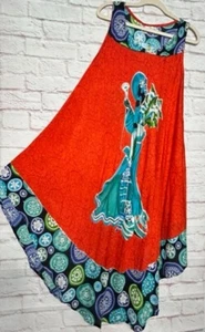 Large/XL/1X/2X New White Black Orange Blue African Woman Beach Dress Beach Cover - Picture 1 of 11