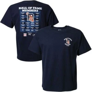 HOF Gear ~ Detroit Tigers Men's Hall of Fame Roster Shirt $28 NWT - Picture 1 of 1