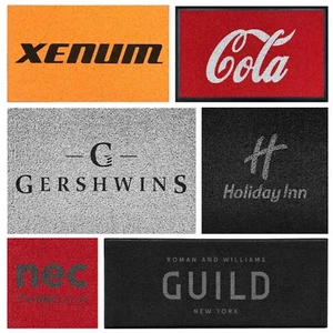 Business Logo Matten Individuelles Logo Marken Fußmatten für Gewerbe - Bild 1 von 5
