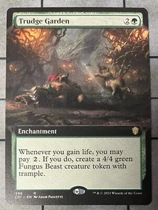 extended art TRUDGE GARDEN 396 Commander 2021 MTG Magic Gathering - Bild 1 von 1