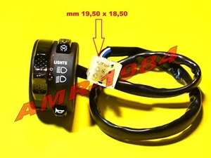 COMMUTATORE LUCI SINISTRO C/ARRESTO MOTORE ORIGINALE HM CRE 50 1995 2002 94701 - Imagen 1 de 1