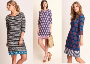 Hatley Dress Lucy Dress Pink Blue Mandala-Muster Stars - Blumenmuster S20FML127 - Picture 1 of 11