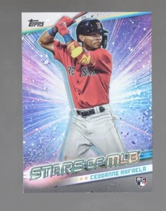 2024 Topps Series 2 Stars of the MLB SMLB-48 Ceddanne Rafaela Red Sox RC Rookie - Picture 1 of 2