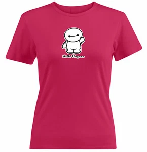 Hello Baymax Juniors Women Teen Tee T-Shirt Custom Cartoon BigHero6 Gift Shirt - Picture 1 of 17