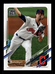 2021 Topps #523 Shane Bieber (NM+)(BAS) - Picture 1 of 2