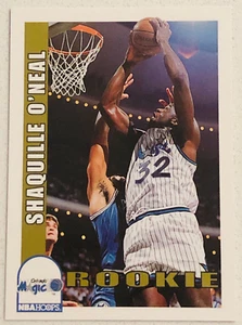 Shaquille O'neal 1992-1993 NBA Hoops ROOKIE NM-MT RC #442 - Picture 1 of 2