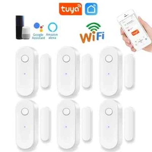 LOTTO WiFi DoorSensor Finestra Porta Antiintrusione Apri Chiudi Antifurto Allarme Sicurezza - Foto 1 di 27