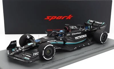 MODELLINO AUTO STATICO MERCEDES GP F1 W14 #63 RUSSEL 2023 MODELLISMO SCALA 1/18 - Immagine 1 di 4