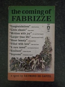 THE COMING OF FABRIZZE BY RAYMOND DE CAPITE POPULAR VINTAGE Gd+ PAPERBACK - Imagen 1 de 10