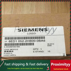New Siemens 6ED1052-2HB00-0BA6 LOGO 24RCO (AC) logic module 6ED1 052-2HB00-0BA6 - Bild 1 von 3