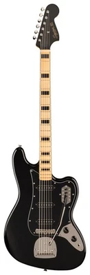 Bajo Squier FSR Classic Vibe VI, Arce FB, Negro Foto 1 de 4