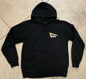In N Out Burger Pullover Hoodie Size Large Black - Picture 1 of 4