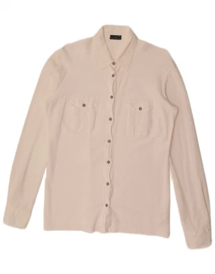 Camisa para mujer FRED PERRY UK 20 2XL algodón blanco DB05 Foto 1 de 4