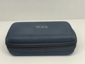 TUMI for DELTA Amenity Travel Case Blue Color Hard Case Only 956 - Picture 1 of 5