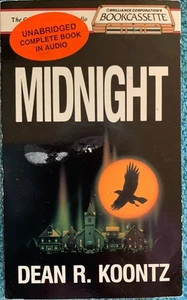 Midnight by Dean Koontz (1989, Audio Cassette, Unabridged Edition). 5 Cassettes - Imagen 1 de 4
