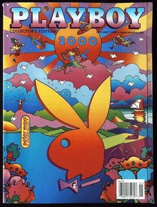 PLAYBOY US January 2000 PETER MAX Hugh Hefner DARLENE & CAROL BERNAOLA @ EX+ - Foto 1 di 10