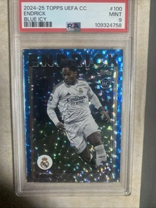 2024-25 topps uefa club competition Endrick Blue Icy /75 - Picture 1 of 3