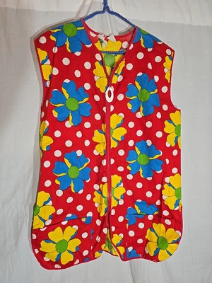 Chaleco/bata todo uso vintage psicodélico Betty Dain Creations talla grande  Foto 1 de 4