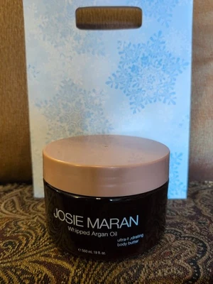 Josie Maran Whipped 摩洛哥坚果油身体黄油 19 液量盎司 — 第 1/4 张图片