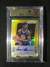 2013-14 Panini Prizm Gold HARRISON BARNES BGS 10 #'d /10 PRISTINE