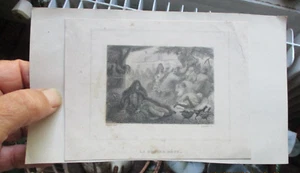 Ancienne Gravure la grosse bête Rasfet Del Lacour SC...  Déchéance royal (!) - Picture 1 of 4