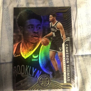 2021 2022 Cameron Thomas Holo Illusion Rookie Card Number 177 - Picture 1 of 5