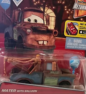 DISNEY PIXAR CARS "MATER WITH BALLOON", NEW IN PACKAGE, SHIP WORLD WIDE - Picture 1 of 6