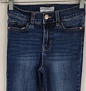 Celebrity Pink Girls Skinny Stretch Blue Jeans Slimming, Size 10 - Picture 1 of 11