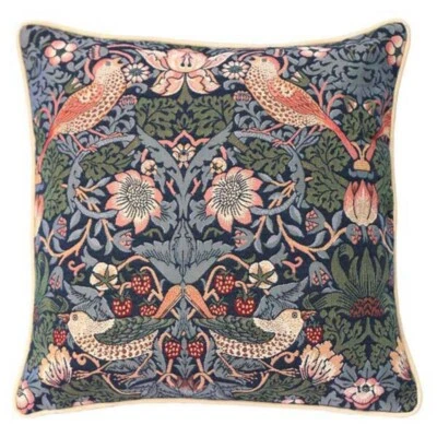 Luxury jacquard cotton cushion sofa cushion Strawberry Thief Fashion new - Image 1 of 2