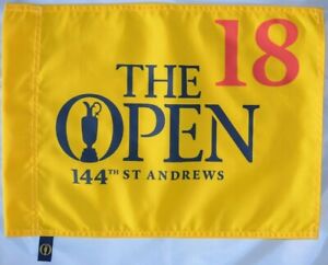 2015 british Open Championship pin flag Zach Johnson St Andrews Old Course pga