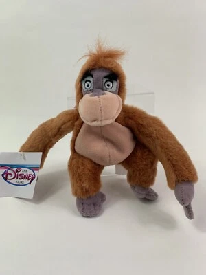 Disney Store Libro de la Selva Rey Louie 8" Mini Bolsa de Frijoles Peluche Nuevo con Etiquetas Foto 1 de 2
