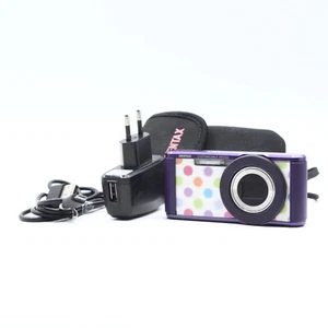 Pentax Optio LS465 16,1MP Y2K Digital Camera Purple N°1028602 - Bon état !! - Photo 1 sur 8