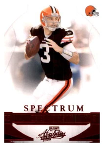 2008 Absolute Red Foil Spectrum Derek Anderson Insert Parallel Refractor Browns - Picture 1 of 2