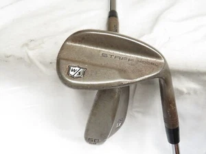 Used RH Wilson Staff Model Wedge Set 50* 56* Dynamic Gold Extra Stiff Flex Steel - Picture 1 of 9