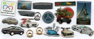 🚚Pin-Konvolut 17 Cars Auto Pins Mercedes Benz Daimler 300 SL WL 198 IAA WEMA 🚘 - Bild 1 von 1