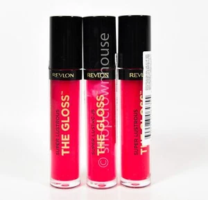 3 Revlon Super Lustrous - The Gloss - Lip Gloss #240 FATAL APPLE - Picture 1 of 3