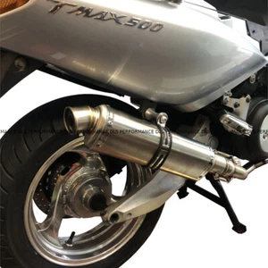 Escape para Yamaha TMAX 500 530 sistema completo de acero inoxidable 2001 - 2016 - Imagen 1 de 8
