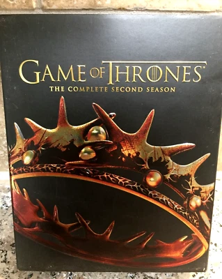 Game Of Thrones Complete Second Season  Box Set  / Ships  with Tracking - Image 1 of 4