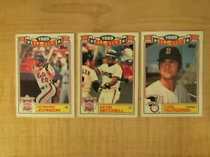 Juego de inicio conmemorativo All Star 1990 Topps 1989 22/03 - Imagen 1 de 2