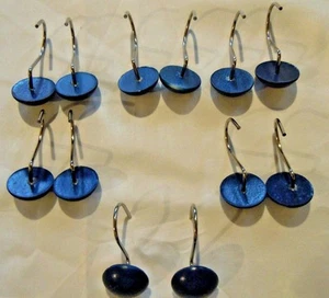 Mainstays Navy Half-Round Shower Curtain Holders - Picture 1 of 1