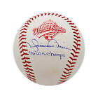 Mariano Rivera New York Yankees Signed/Insc "96 WS Champs" 1996 WS Baseball