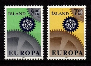 106971/ Island 1967 – Mi 409-410 – EUROPA / CEPT – postfrisch - Picture 1 of 1