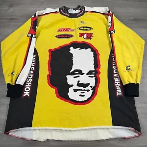 Vintage Cannondale Trikot Shirt Radsport Team Headshok Langarm Fox USA XL - Bild 1 von 9