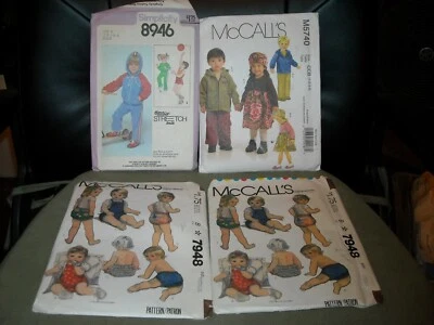 VINTAGE M: McCall S: Simplicity patterns 40-70's NewBorn-4 JR 3/4-16 child 5-8 - Image 1 of 3