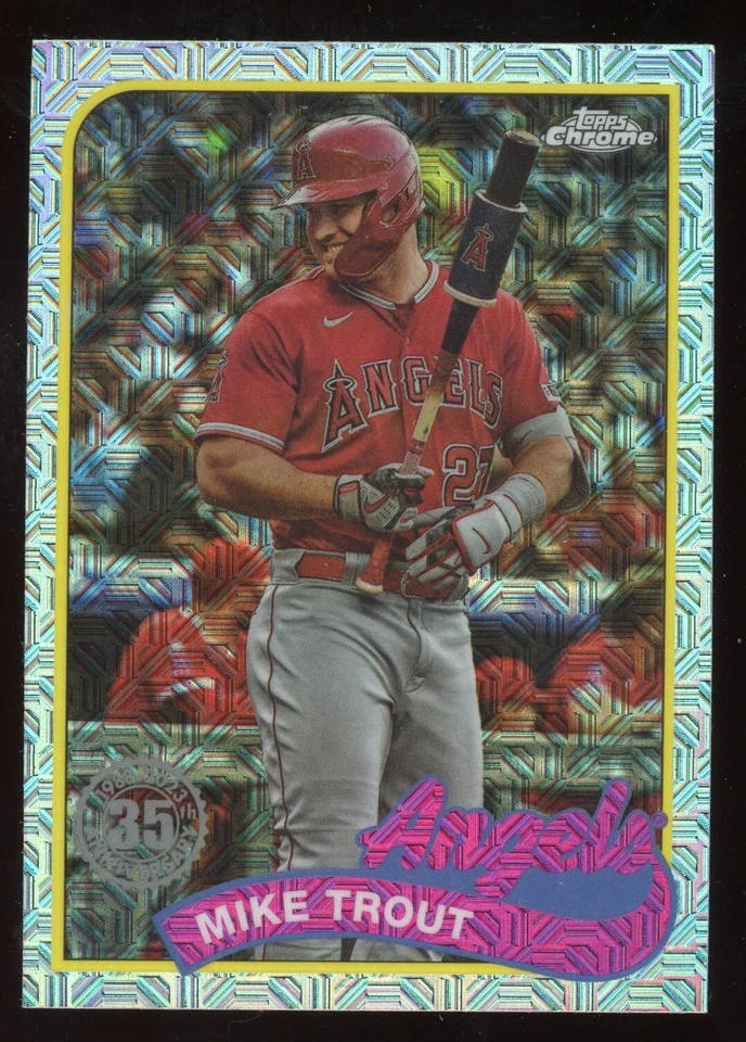 2024 Topps Series 1 Silver Pack Mojo MIKE TROUT  Angels #T89C-17 READ - Image 1 of 1