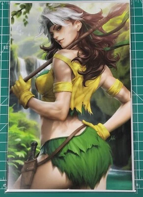 UNCANNY X-MEN #1 ARTGERM Virgin SAVAGE LAND ROGUE LE 750 + Mylar NM