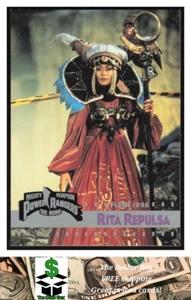 1995 Fleer Mighty Morphin Power Rangers: The Movie #13 Rita Repulsa - - Picture 1 of 2