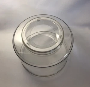 Cuisinart Eismaschine Deckel Kuppel Abdeckung CIM-21 Ersatzteil Klar Kunststoff - Bild 1 von 6