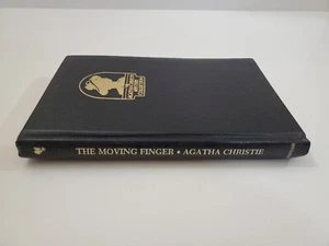 The Moving Finger by Agatha Christie Bantam Leatherette Hardcover Book *DAMAGED* - Picture 1 of 7